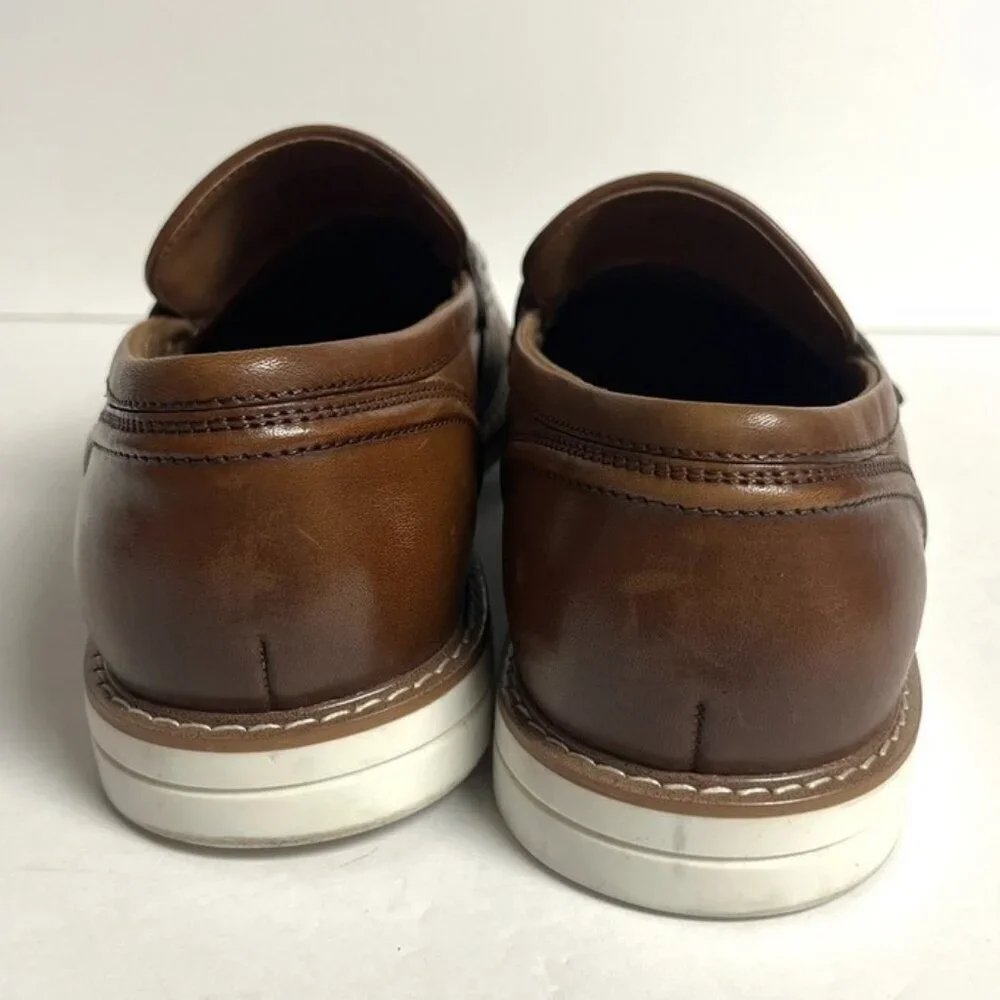 Aldo Men’s Forino Brown Slip-On Loafers, Size 10M